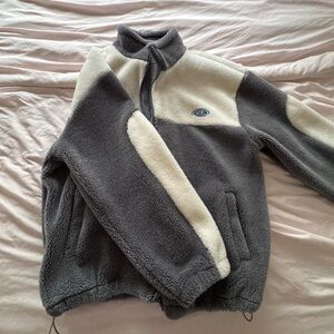 aelfric eden oversized fleece jacket